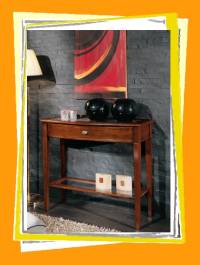 Rustic rectangle console