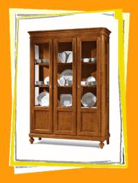 Rustic 3doors display-case