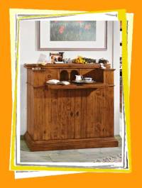 Rustic small sideboard